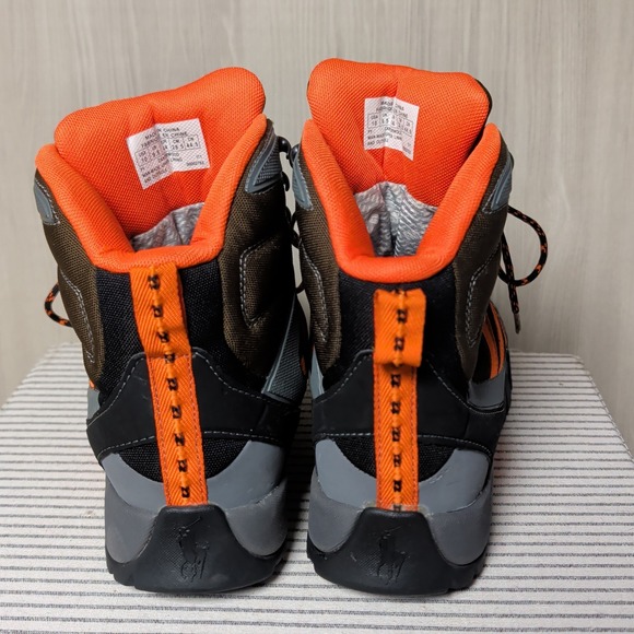 Polo Ralph Lauren Canterwood Upper Hiking Boots Mens 10 Brown Orange Gore-Tex main image 10